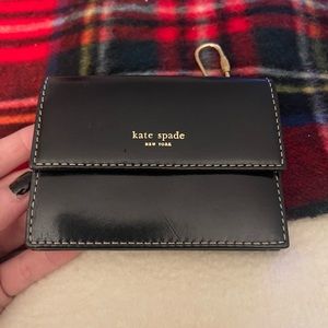 Kate Spade Black Leather Wallet